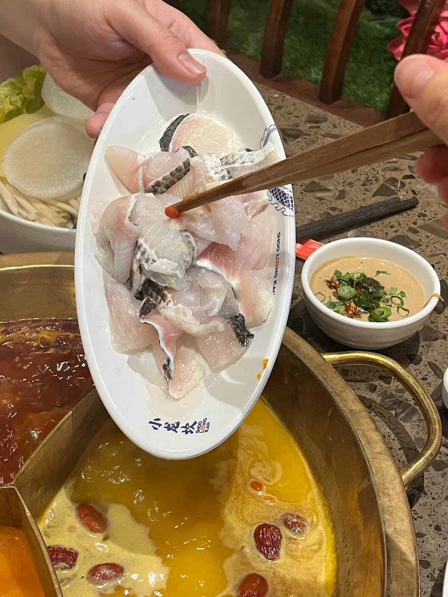 snakehead fish slice 功夫黑鱼片生鱼, Richmond Shoo Loong Kan Hotpot